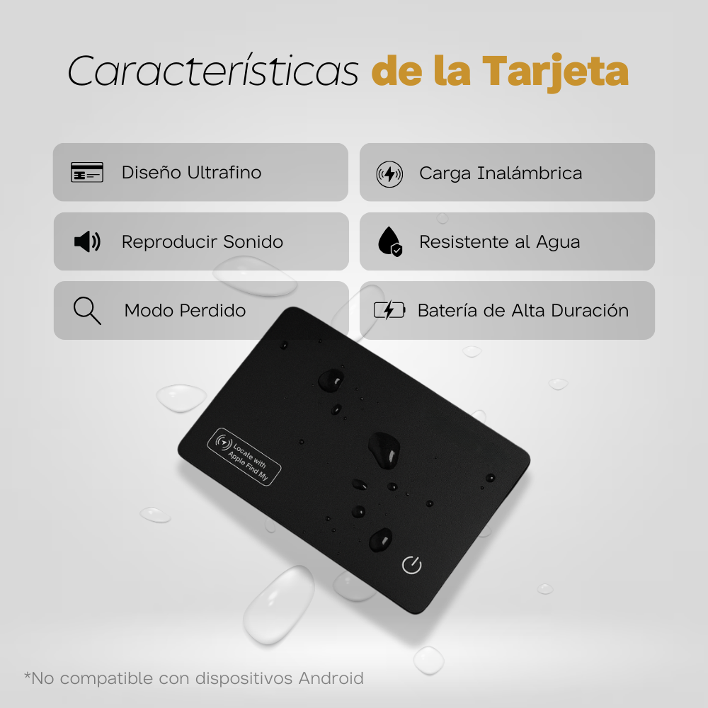 Tarjeta de seguimiento de Essoon 