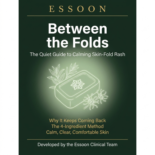 Between the Folds - The Quiet Guide to Calming, Clearing, and Finally Understanding Skin-Fold Rash