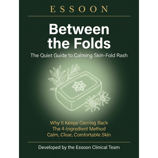 Between the Folds - The Quiet Guide to Calming, Clearing, and Finally Understanding Skin-Fold Rash